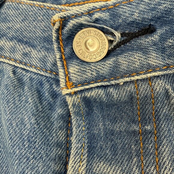 Levi Strauss 501 Women's Mid Rise Relaxed Fit Straight Leg Jeans – Size W27 L32 - Picture 12 of 15